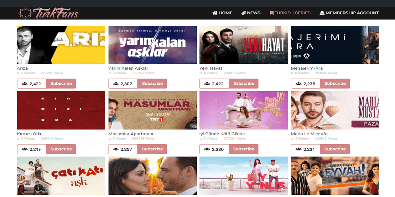 Turkfans – Nézze meg a török ​​drámákat angolul