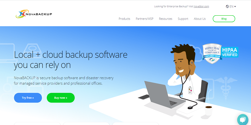 NovaBackup PC Free Disk Cloning