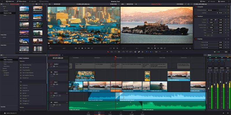 DaVinci Resolve Best Video Editing Tools