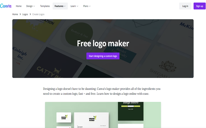 Canva Free Logo Maker