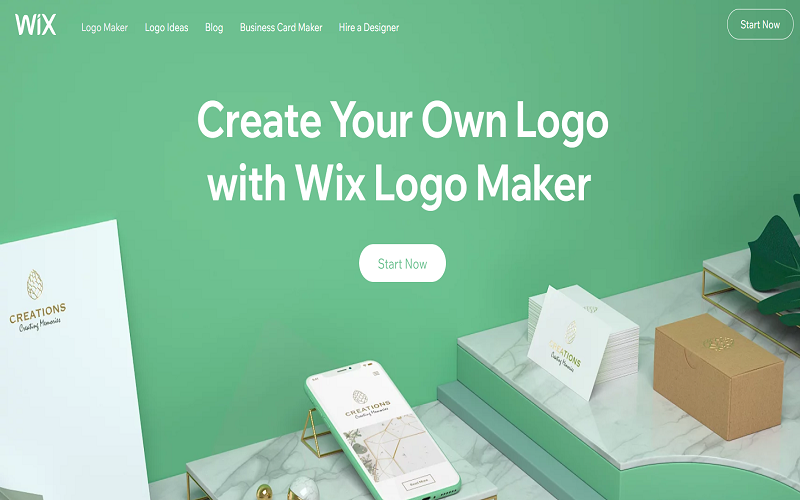 Wix Free Logo Maker Tool