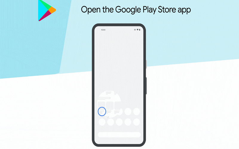 Open Google Play Store App