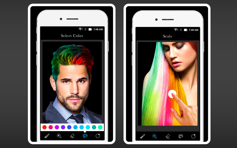 10 Best Free Apps to Change Hair Color for Android - DigitalCruch