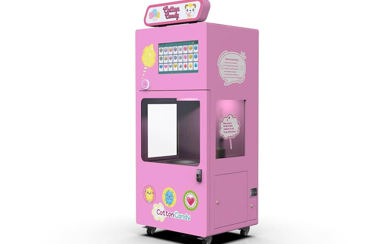 220V Remote Automatic Candy Floss Machine