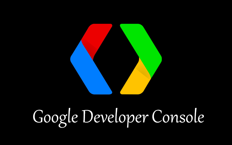 Google Developer Console Dashboard