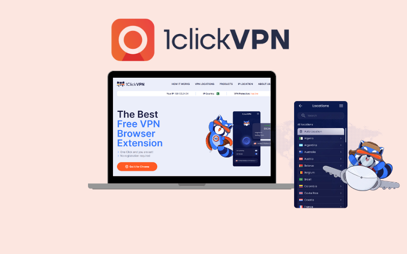 1ClickVPN Free Turkey VPN