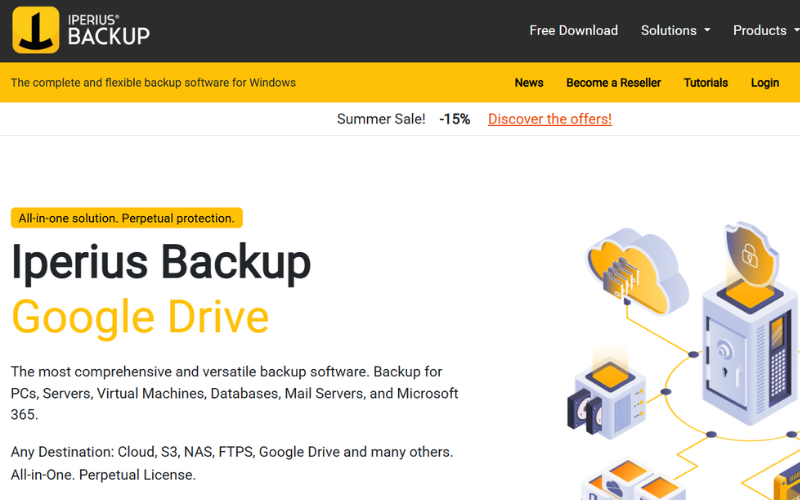 Iperius Backup Free Disk Cloning Software