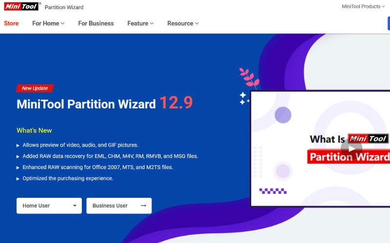 MiniTool Partition Wizard
