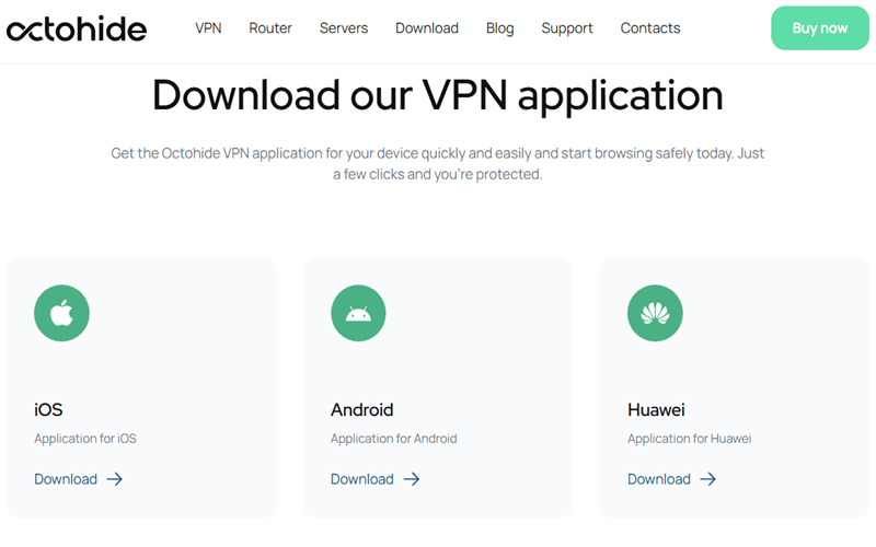 Octohide VPN 免费
