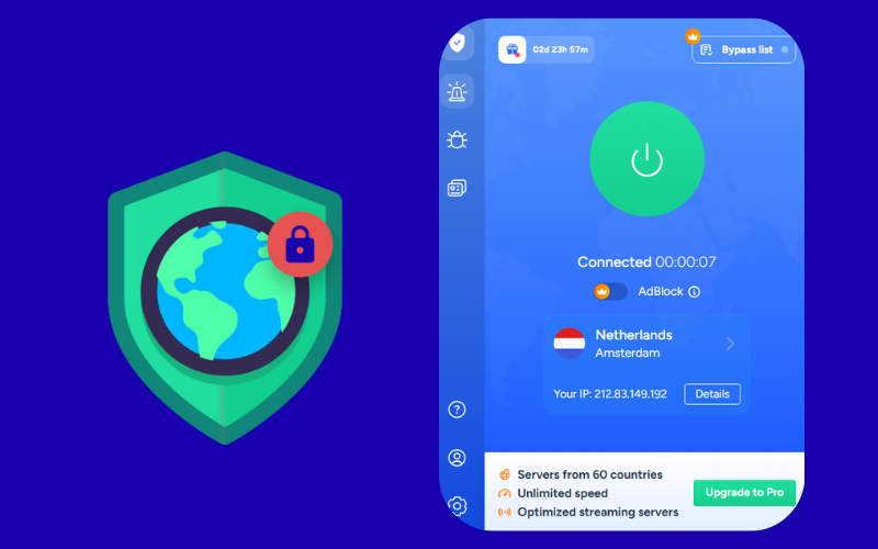 VeePN Free Chrome Extension