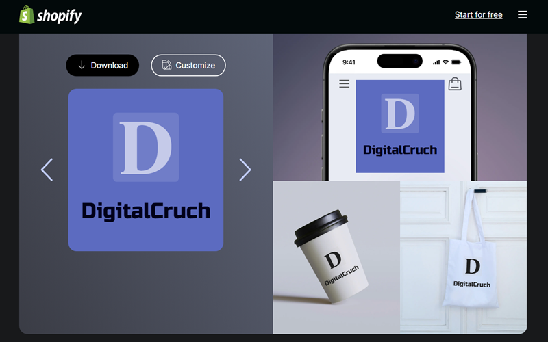 Shopify AI Logo Maker