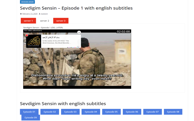 Sevdiğim Sensin with English Subtitles Serial4U