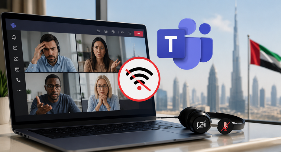 Microsoft Teams calls not working in UAE
